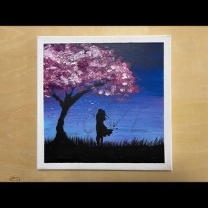 Cherry blossom love painting by Ryanchristyarts